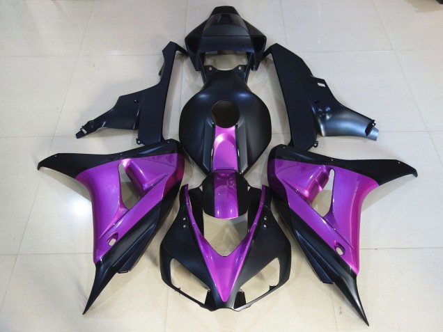 Noir Mat Violet 06-07 CBR1000RR Carénage Moto Noir Mat Violet 06-07 CBR1000RR Carénage Moto
