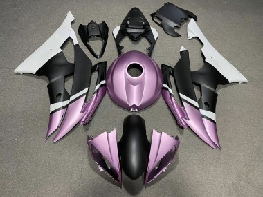 Noir Mat & Violet Clair 08-16 R6 Carénage Moto