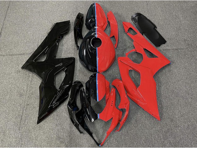 Noir & Rouge 05-06 GSXR 1000 Carénage Moto Noir & Rouge 05-06 GSXR 1000 Carénage Moto