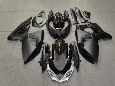 Noir Uni Mat & Brillant 09-16 GSXR 1000 Carénage Moto