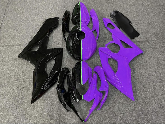Noir & Violet 05-06 GSXR 1000 Carénage Moto Noir & Violet 05-06 GSXR 1000 Carénage Moto