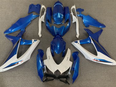 OEM Style Bleu & Blanc 08-10 GSXR 600-750 Carénage Moto
