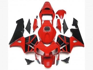 OEM Style Rouge Noir 03-04 CBR600RR Carénage Moto