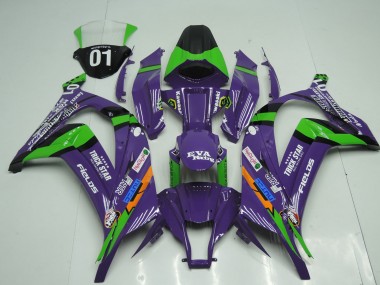OEM Style Violet 11-15 ZX10R Carénage Moto