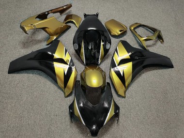 Or & Noir 08-11 CBR1000RR Carénage Moto