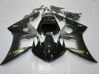 Or Noir Mat 03-04 R6 Carénage Moto