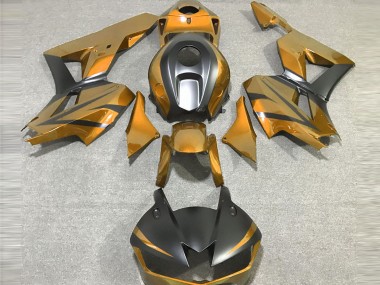 Or & Noir Mat 13-23 CBR600RR Carénage Moto