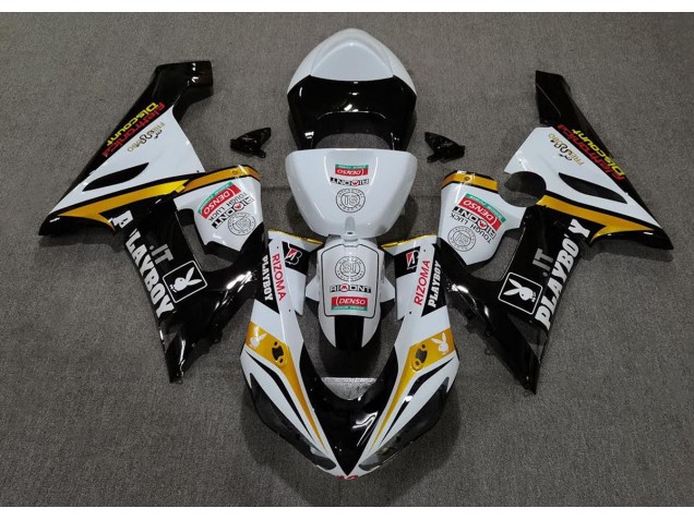 Or Playboy 05-06 ZX6R Carénage Moto Or Playboy 05-06 ZX6R Carénage Moto