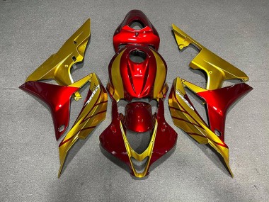 Or Rouge 07-08 CBR600RR Carénage Moto