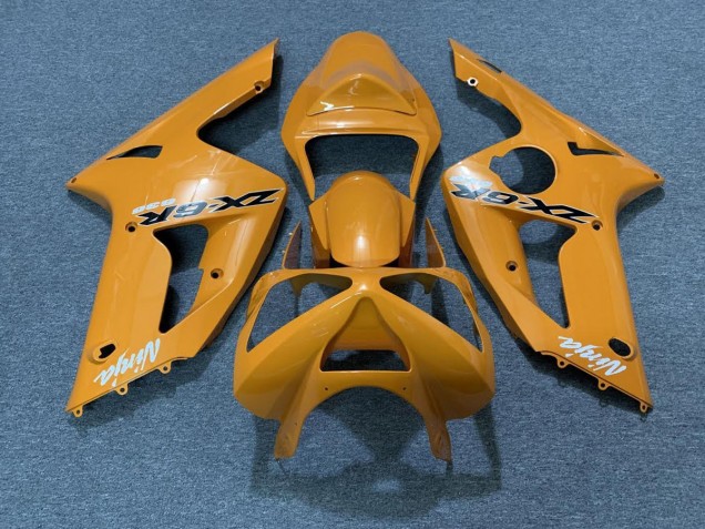 Orange 03-04 ZX6R Carénage Moto Orange 03-04 ZX6R Carénage Moto
