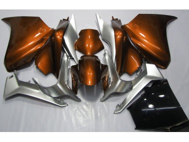 Orange & Argent 10-13 VFR1200 Carénage Moto