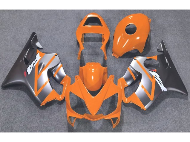 Orange & Argent Mat 01-03 CBR600 F4i Carénage Moto Orange & Argent Mat 01-03 CBR600 F4i Carénage Moto