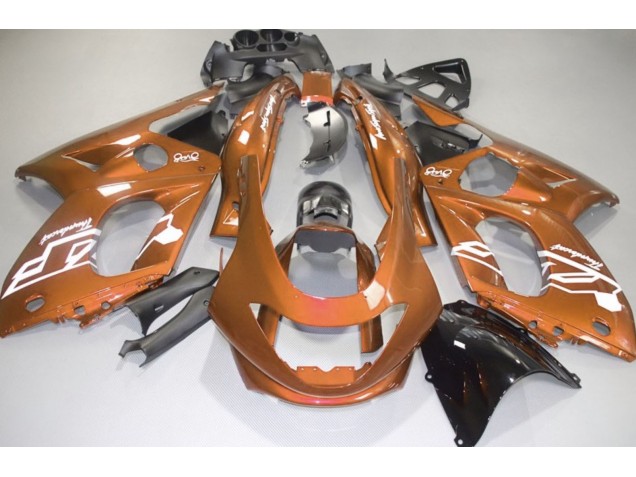 Orange Brillant 98-07 YZF600 Carénage Moto Orange Brillant 98-07 YZF600 Carénage Moto