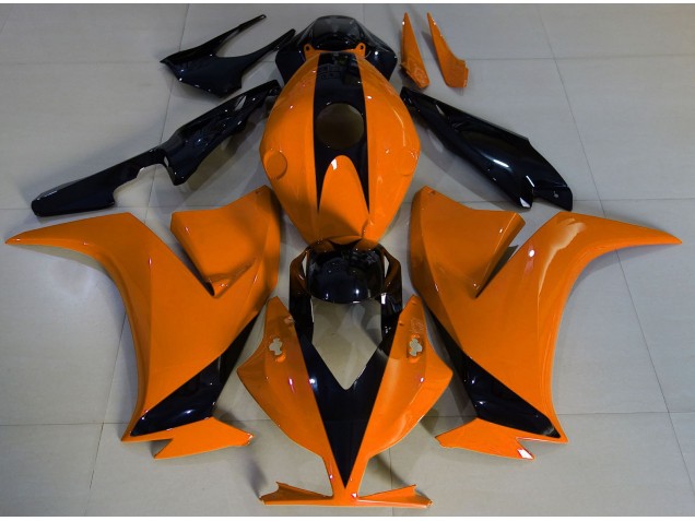 Orange Brillant & Noir 12-16 CBR1000RR Carénage Moto Orange Brillant & Noir 12-16 CBR1000RR Carénage Moto