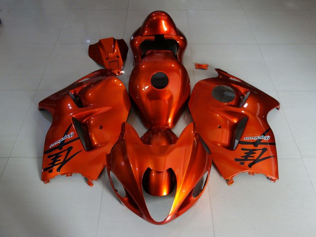 Orange Brillant Vibrant 97-07 GSXR 1300 Carénage Moto