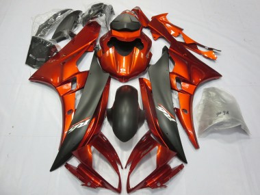 Orange Brûlée 06-07 R6 Carénage Moto