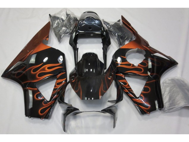 Orange Flamme 02-03 CBR954RR Carénage Moto Orange Flamme 02-03 CBR954RR Carénage Moto