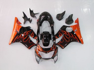 Orange Flamme 99-00 CBR600 F4 Carénage Moto