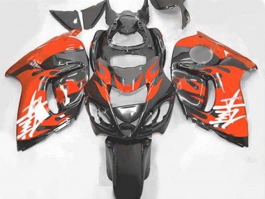 Orange & Gris 08-20 GSXR 1300 Carénage Moto