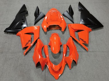 Orange Noir 04-05 ZX10R Carénage Moto