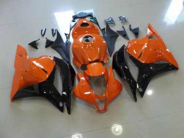 Orange & Noir 09-12 CBR600RR Carénage Moto
