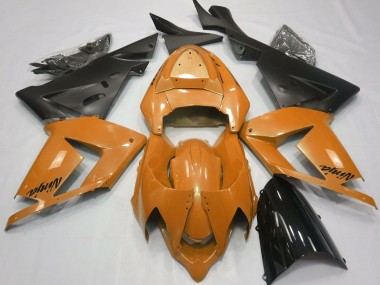 Orange Perle & Noir 04-05 ZX10R Carénage Moto