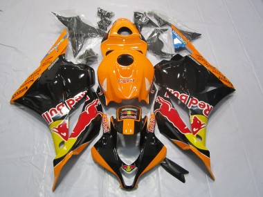 Orange Rouge Taureau 09-12 CBR600RR Carénage Moto