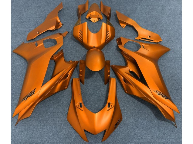 Orange Vif Mat 17-21 R6 Carénage Moto