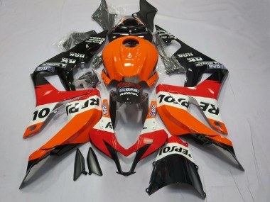 Orange Vif Repsol 07-08 CBR600RR Carénage Moto