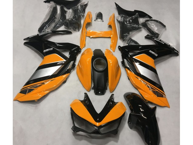 Orange Yamalube 15-18 R3 Carénage Moto