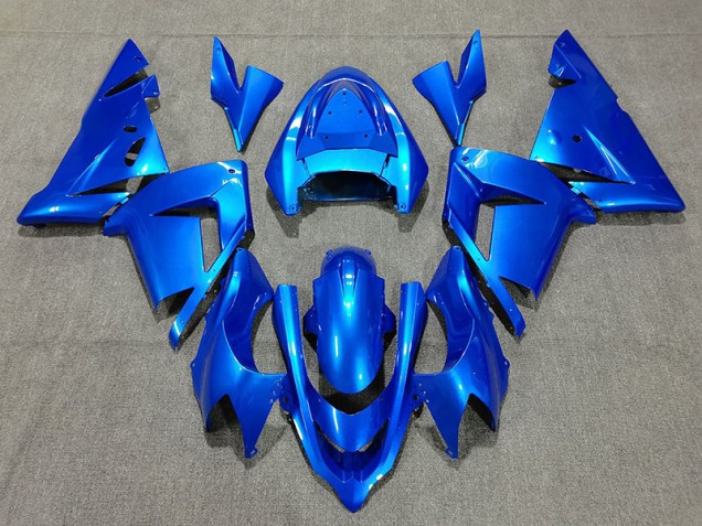 Perle Bleu Vif 04-05 ZX10R Carénage Moto Perle Bleu Vif 04-05 ZX10R Carénage Moto