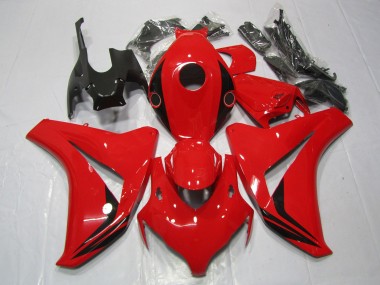 Petits Accents Rouge Brillant 08-11 CBR1000RR Carénage Moto