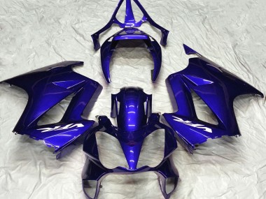 Plaine Bleu Profond 02-12 VFR800 Carénage Moto