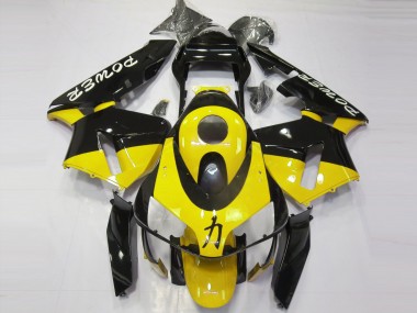 Puissance Jaune Brillant 03-04 CBR600RR Carénage Moto