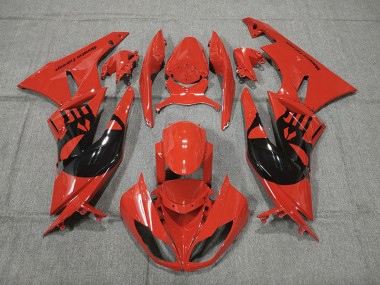 Punisseur Rouge 09-12 ZX6R Carénage Moto