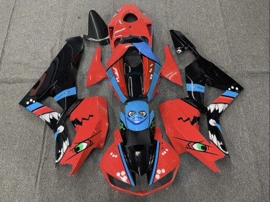 Requin Rouge 13-23 CBR600RR Carénage Moto