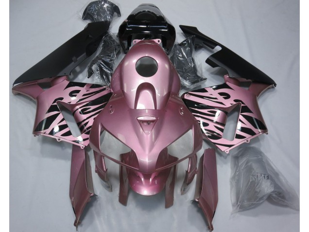 Rosa Rosa Fiamma 05-06 CBR600RR Carénage Moto