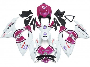 Rose 34 Lucky Strike 08-10 GSXR 600-750 Carénage Moto