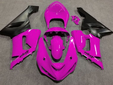 Rose Brillant 05-06 ZX6R Carénage Moto