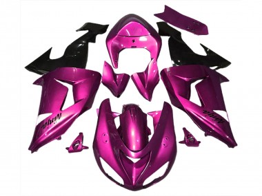 Rose Brillant 06-07 ZX10R Carénage Moto