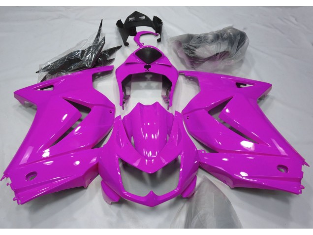 Rose Brillant 08-12 Ninja 250 Carénage Moto Rose Brillant 08-12 Ninja 250 Carénage Moto