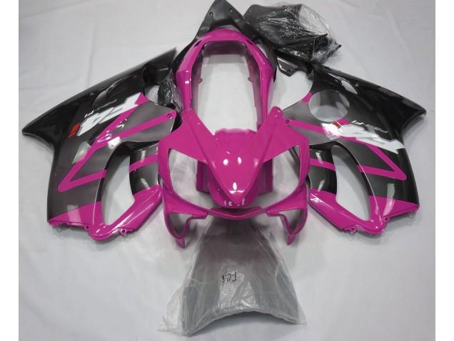 Rose Brillant & Gris 04-07 CBR600 F4i Carénage Moto Rose Brillant & Gris 04-07 CBR600 F4i Carénage Moto