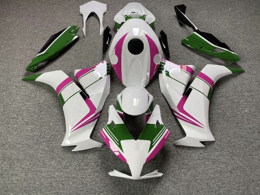 Rose Brillant & Vert 12-16 CBR1000RR Carénage Moto