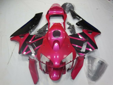Rose & Noir 03-04 CBR600RR Carénage Moto