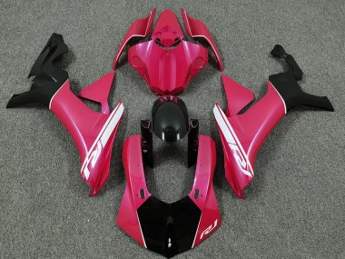 Rose Vif & Noir 15-19 R1 Carénage Moto