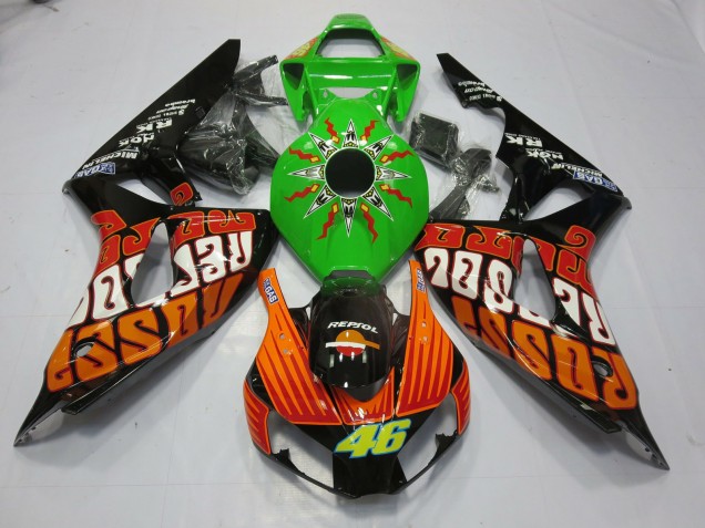 Rossi Chaux 06-07 CBR1000RR Carénage Moto Rossi Chaux 06-07 CBR1000RR Carénage Moto