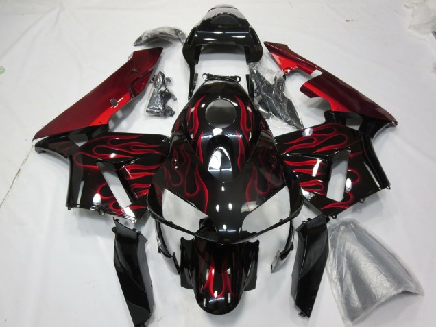 Rosso Fiamma 03-04 CBR600RR Carénage Moto