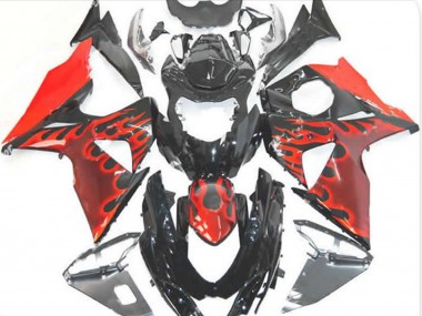 Rosso Fiamma 09-16 GSXR 1000 Carénage Moto