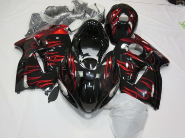 Rosso Fiamma 97-07 GSXR 1300 Carénage Moto