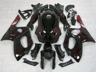 Rosso Fiamma 98-07 YZF600 Carénage Moto